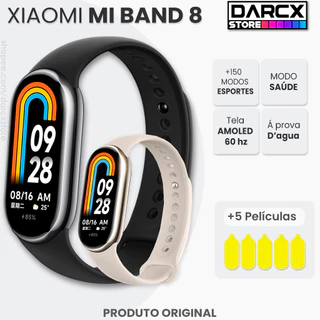 Xiaomi Mi Band 8 Original bluetooth 150 modos de esportes modo saúde amoled ( Já no Brasil)