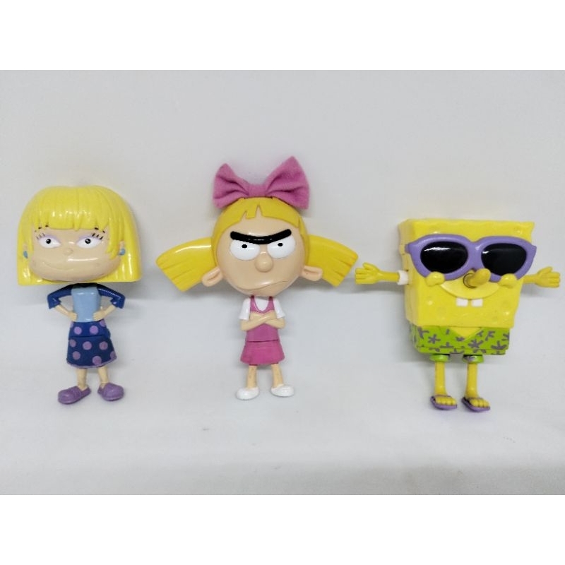Bob Esponja A Turma Da Nickelodeon Os Anjinhos Rugrats McDonald's 2007 ...
