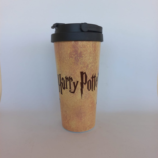 Copo Termico Harry Potter Vácuo 500 ml Com Tampa.