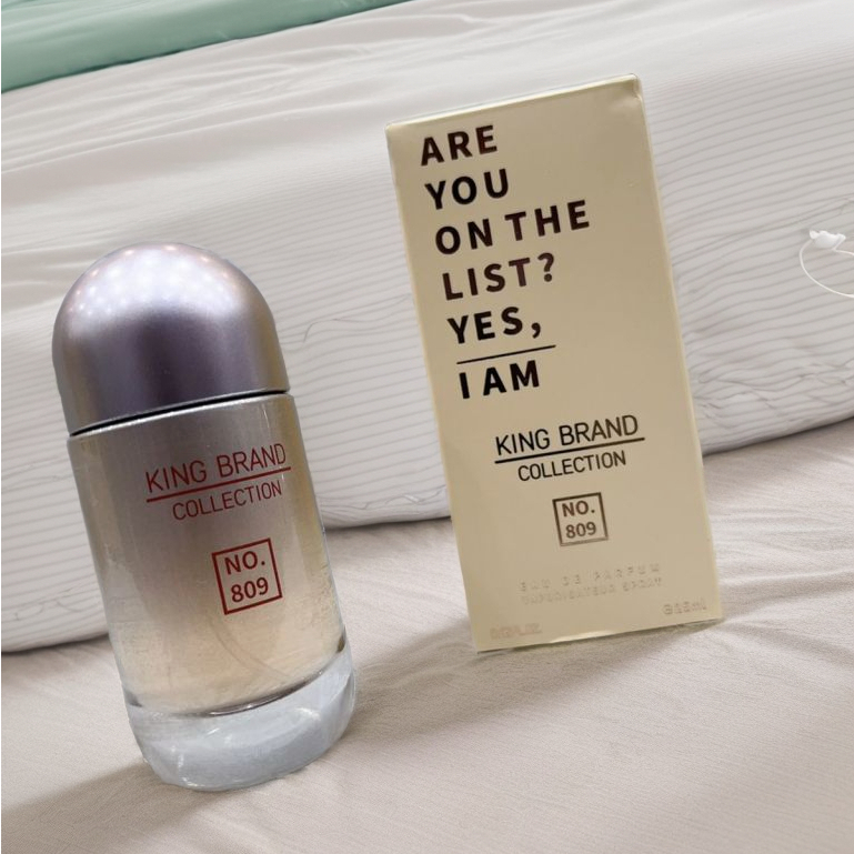 Perfume Miniatura King Brand Collection Nº 809 25ml Shopee Brasil