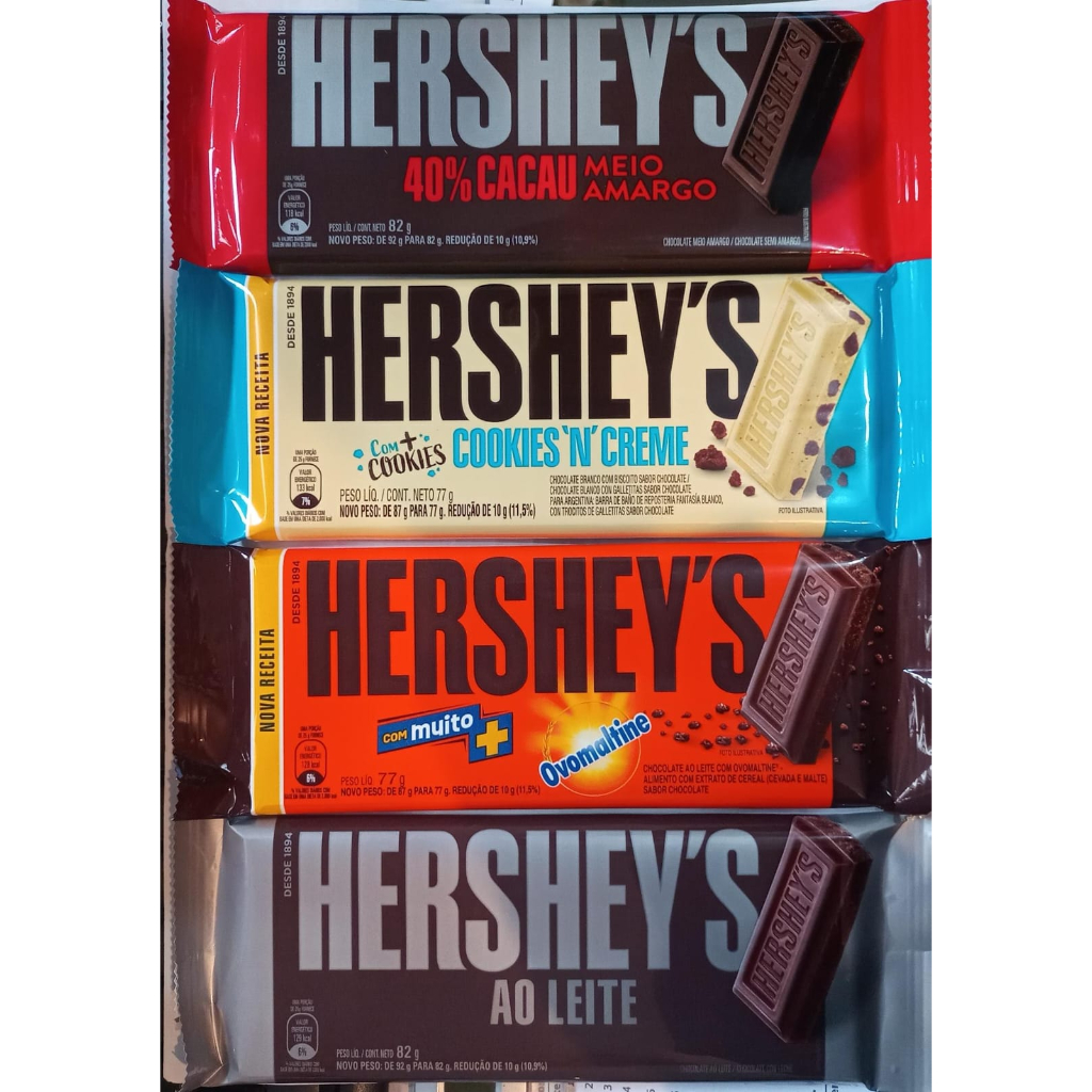 Chocolate Branco Hersheys Embalagem 82g