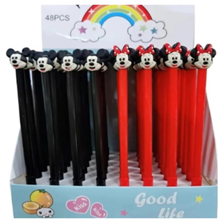 Caneta em gel Mickey e Minnie