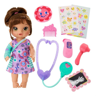 Kit roupa boneca para baby alive - fantasia princesa - casinha 4