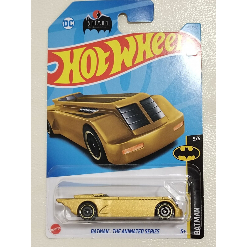 Carrinho Hot Wheels, Temático, Batman: The Animated Series, Batman 3/5