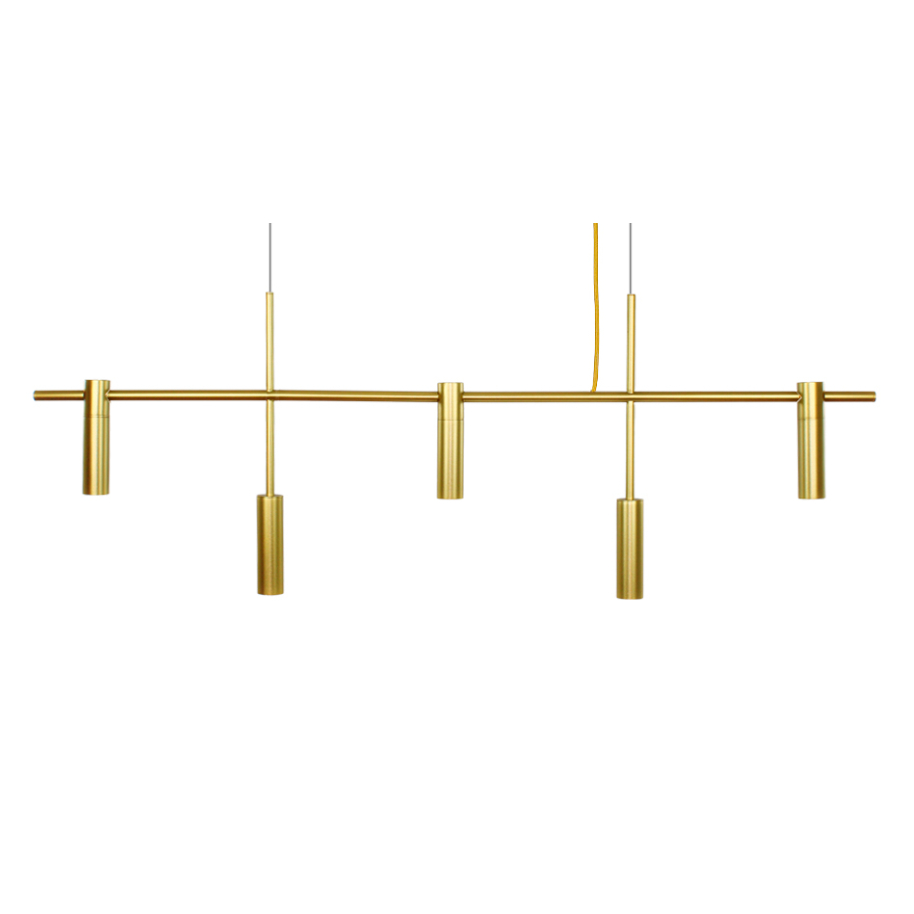 Luminária de Teto Pendente Lux 5 Lâmpadas moderno elegante minimalista