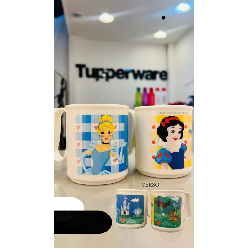 Tupperware Tupper Snack Grande Princesas - Mãe, Casei e Agora