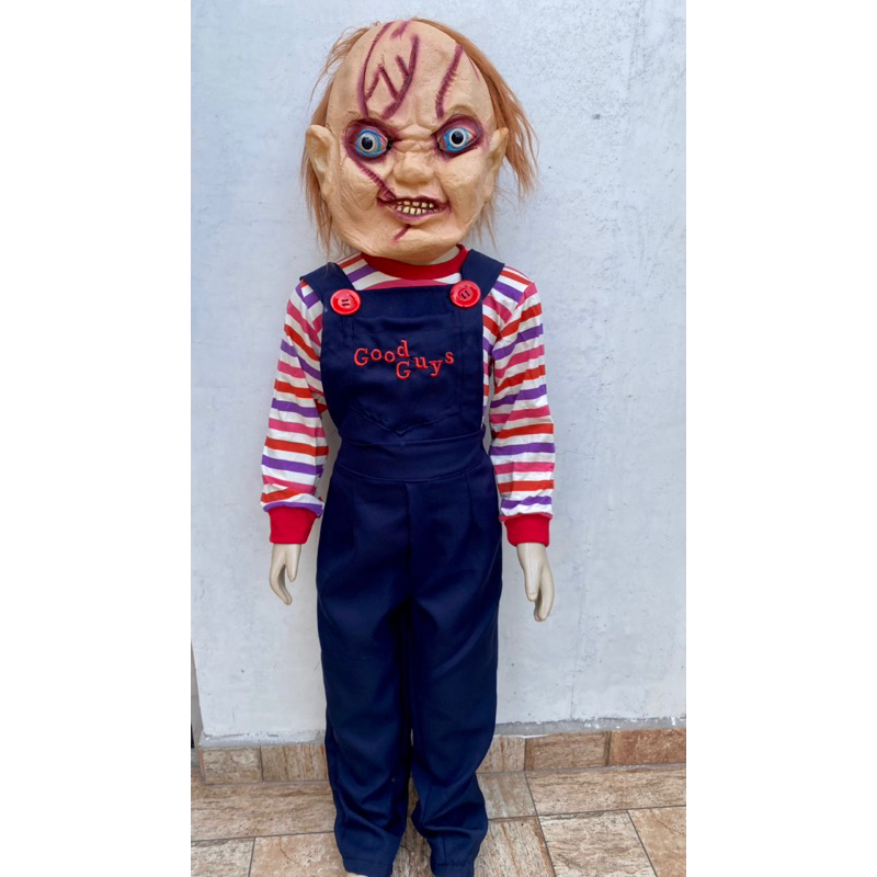 FANTASIA INFANTIL BONECO DO MAL CHUCKY TAMANHO G