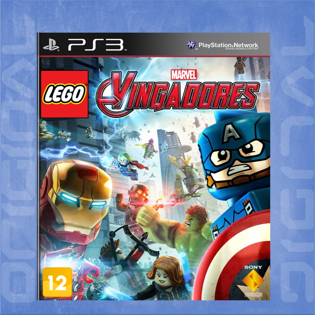 Jogo Infantil para PS4 Lego Marvel Super Heroes 2 - Mídia física original  usado em perfeito estado