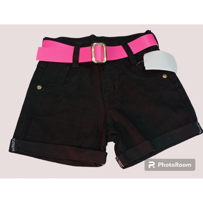 Shorts Jeans Infantil Menina do 2 ao 16