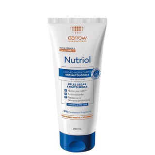 Nutriol Peles Secas - Loção Hidratante Corporal Sem Perfume 200ml