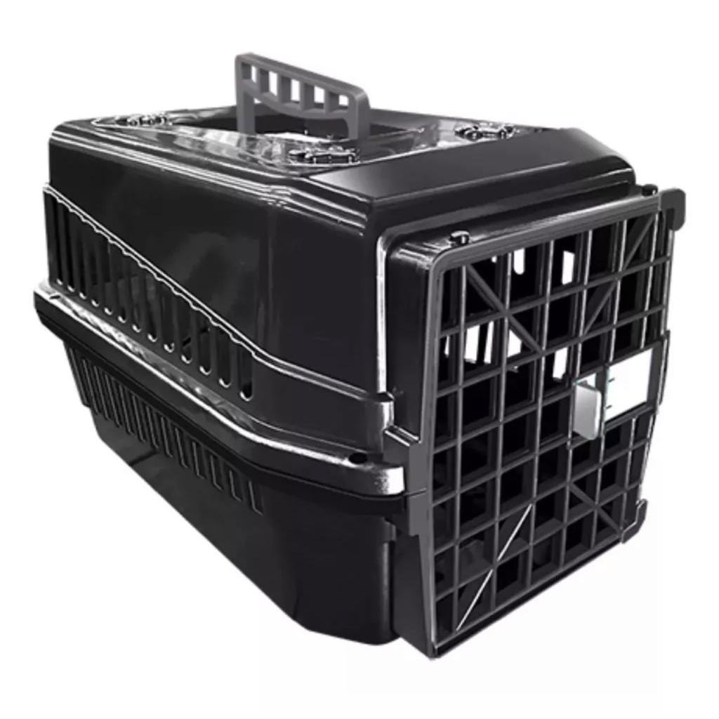 Caixa De Transporte Cachorro N4 Black Pet Animais Cães Gatos