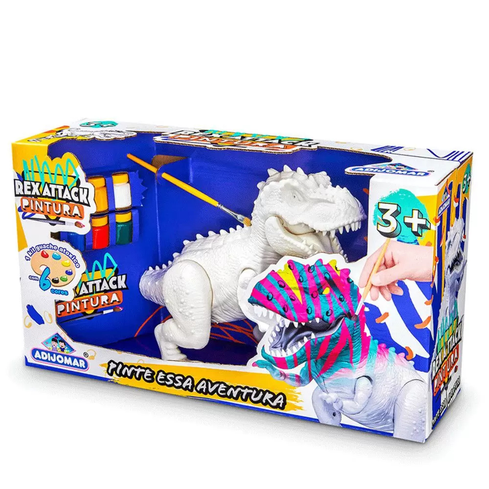 Figura Interativa - Dino Mega Rex com Controle Remoto - DM Toys