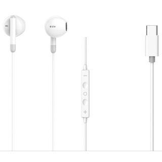 Fone de Ouvido Auricular Com Fio e Microfone Entrada Tipo C