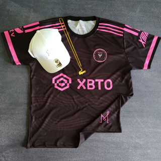 Camisa Inter Miami l 23/24 Torcedor Masculina - Rosa #personalizada Me