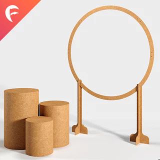 Kit Exclusivo Trio De Cilindro Liso Para Festas Com Painel Arco 150x210