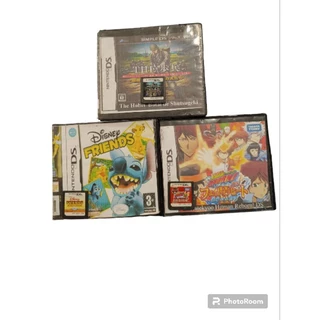 kit com 3 Cartuchos Nintendo Ds,Lite,Xl.
