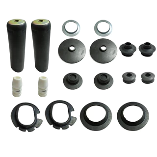 Kit 2 Batente Calço Mola Traseira E Diant Corsa 02/... Agile