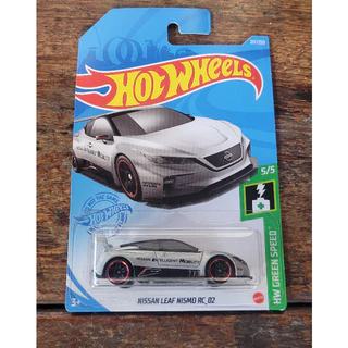 Hot Wheels - Nissan Leaf NISMO RC_02 Prata - HW Green Speed 2021 (Lacrado) - Main Line 1:64