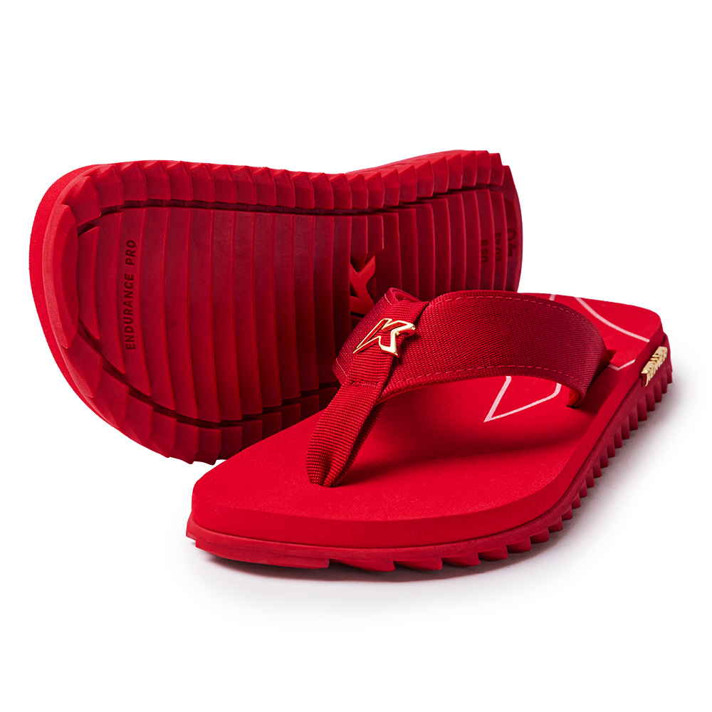 Sandalia Chinelo Kenner Kivah Joao Gomes Original Masculino Feminino Vermelho