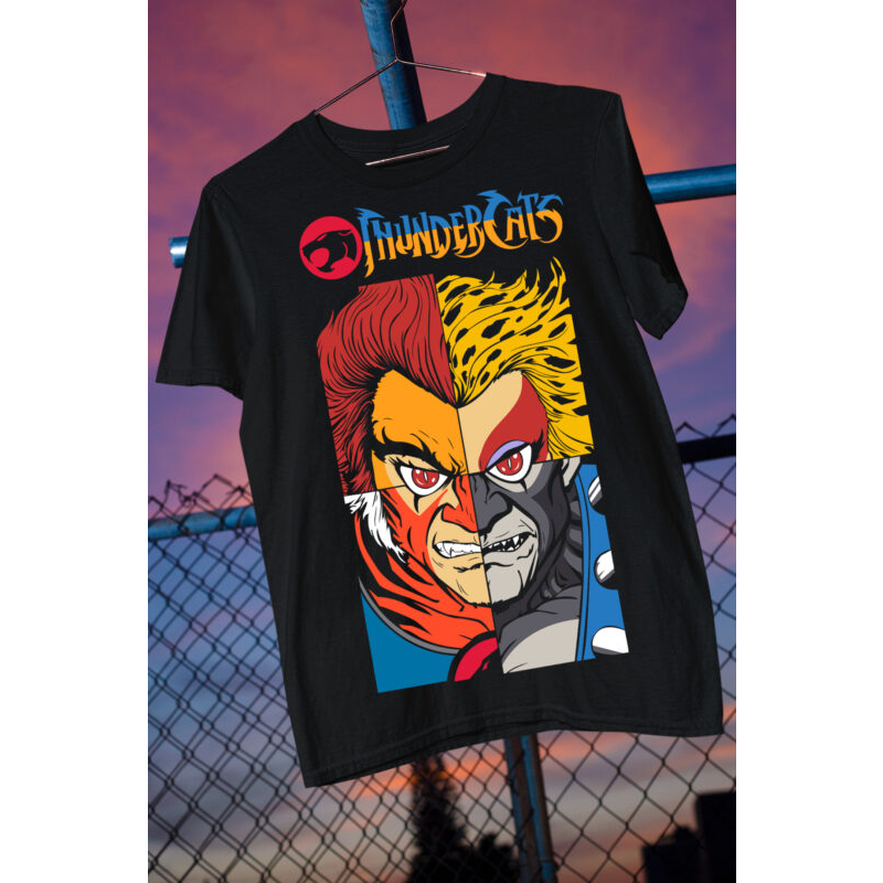 Camiseta Thundercats Thundera Desenhos Anos 80 Lion Criança