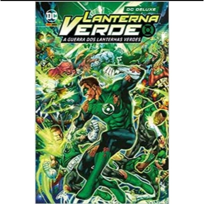 Dc deluxe Lanterna verde: A guerra dos lanternas verdes