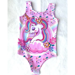 Body Infantil Unicórnio Rosa Regata / Maio Desenho Animação Regatinha Menina Criança Moda Fashion Bebê Verão Fantasia Bodys Meninas Temático Princesa