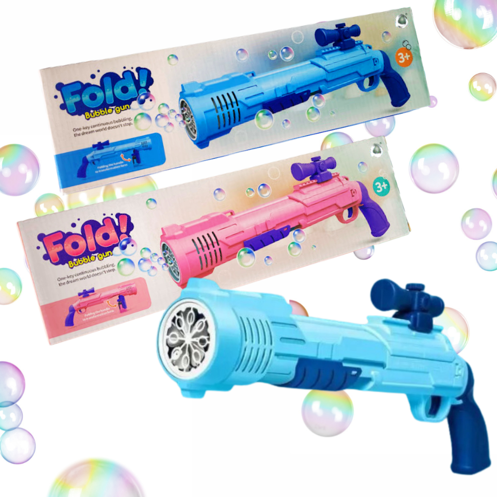 Gatling Bubble Gun Toys for Kids, fabricante de bolhas automáticas