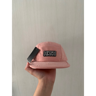 Boné High Strapback Five Panel Rosa