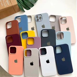 Capa Case NOVO Capinha iPhone 15 aveludada Premium Silicone Macio
