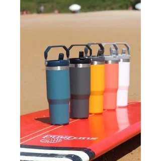 Garrafa Copo Térmico Tumbler Térmico Flip Straw 900ml Parede Dupla