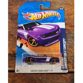 Hot Wheels - Camaro Convertible Concept Roxo - Faster Than Ever 2011 (Lacrado) - Main Line 1:64