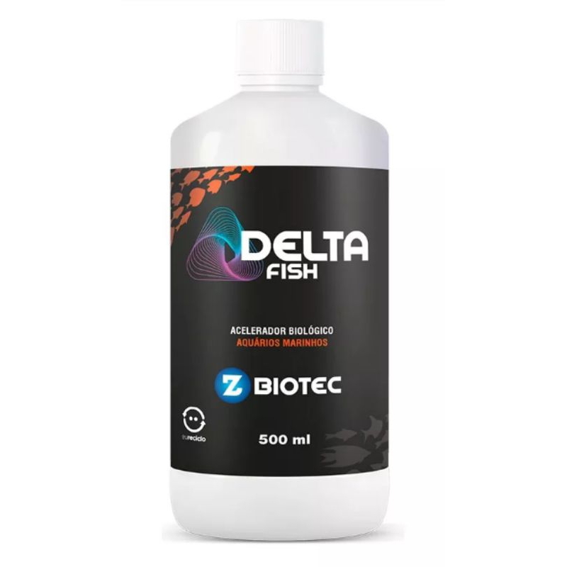 Acelerador biológico Delta fish 500ml para aquário marinho