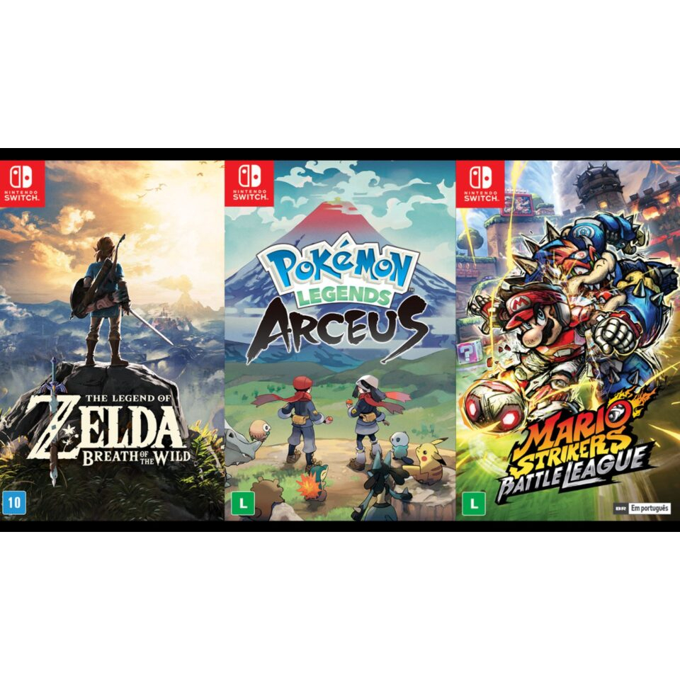 Jogos usados de Nintendo Switch