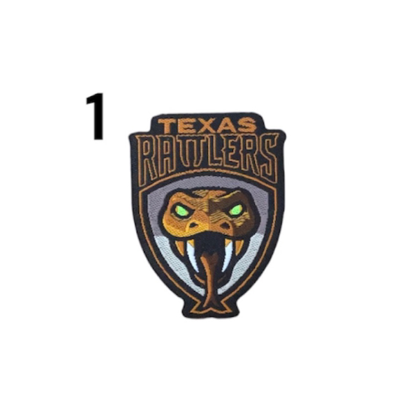 Adesivos Bordados Para Chapéu PBR TEAM : TEXAS RATTLERS e AUSTIN ...