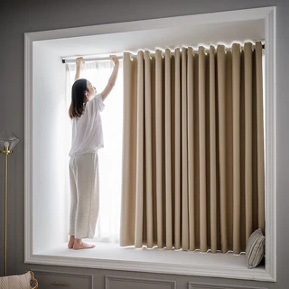 Cortina Roma 200 x 140 Corta Luz Decoração Sala Quarto Escritório Recepção