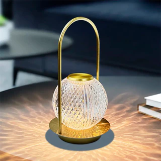 Luminária Abajur de mesa Com 3 cores LED Regulável Recarregável Decoração Xtrad SH-043