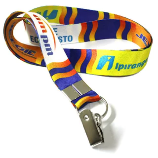 Cordão para crachá Personalizado Impressão digital - Personalize seu negocio