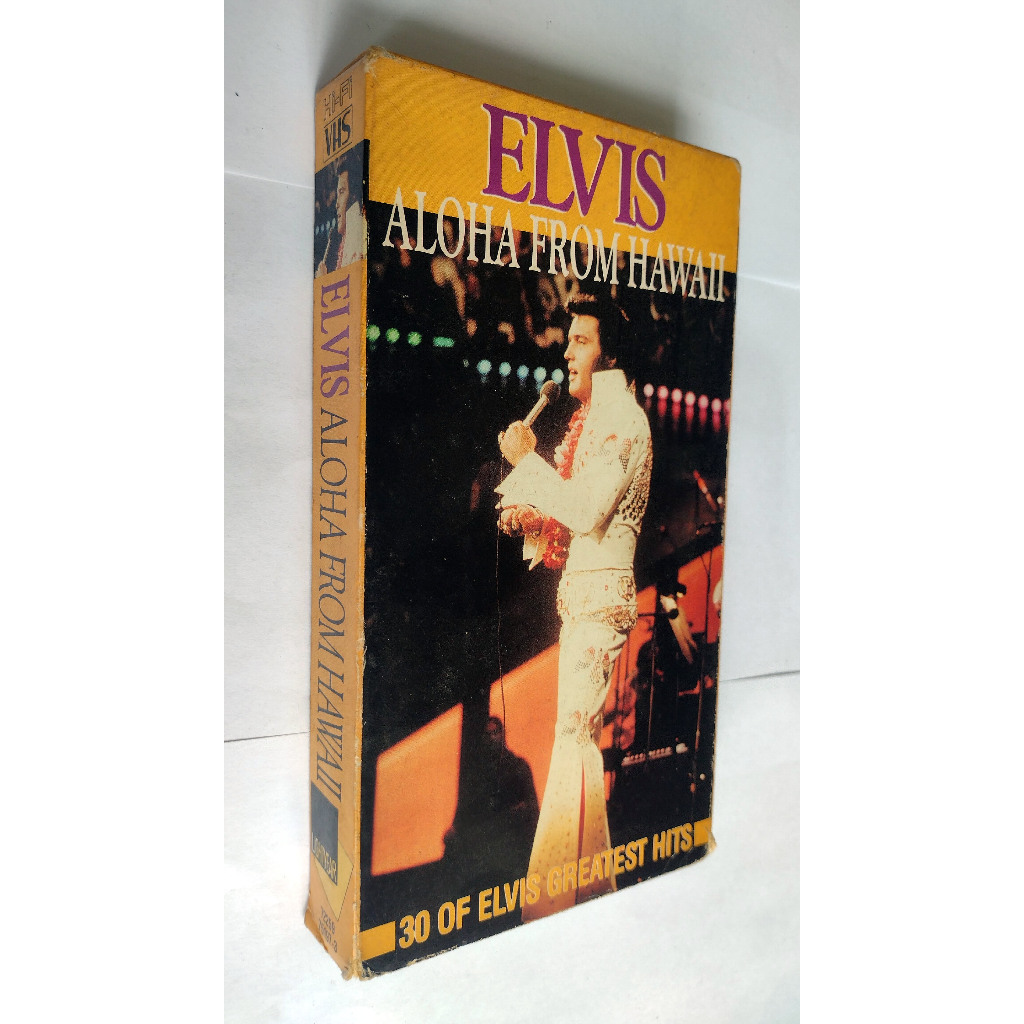 Fita Vhs Elvis Presley - Aloha From Hawaii(importado)(excelente estado de conservação) Video Cassete