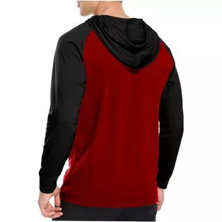 Camiseta Raglan Manga longa malha algodão fio 30