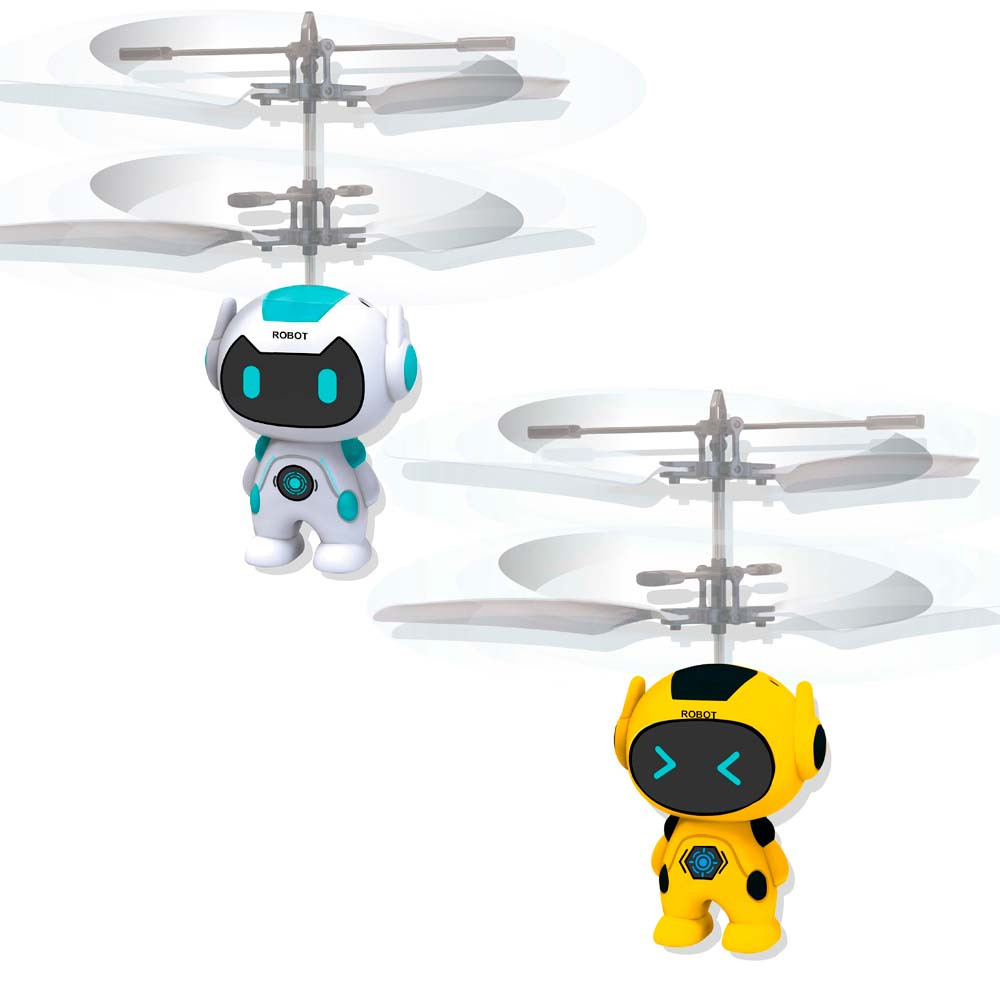 Bola voadora, robô drone Astronauta, robô espacial, helicóptero RC com  sensor de mão infravermelho Mini helicóptero brinquedos voadores, jogos  internos e externos : : Brinquedos e Jogos