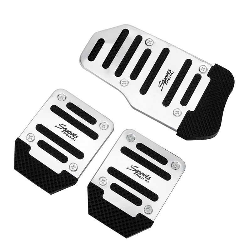 Pedal Antiderrapante Para Carro Série Universal Esportiva Manual De Freio