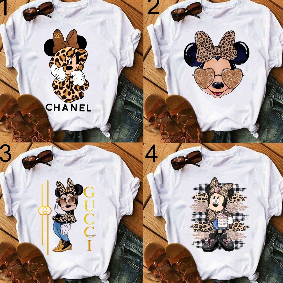 Camiseta tshirt minnie oncinha, blusinha estilosa mãe e filha, blusa plus  size luxo