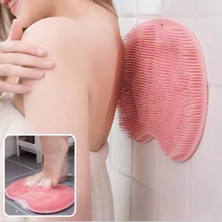 Esponja Para Os Pés E Costas Escova Massageadora De Alta Limpeza Antiderrapante No banheiro