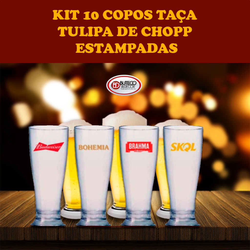 COPO MUNICH 200ML - CERVEJA FAZ MAL QUANDO FALTA - Presentes