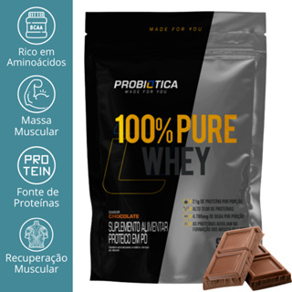 100% PURE WHEY 900G REFIL - PROBIÓTICA