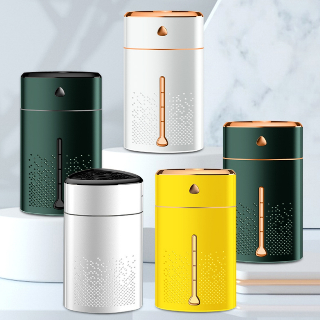 Umidificador De Ar Ultrassônico E Aromatizador Portátil Com Led Difusor De Aroma Casa Ou Escritório Idali Life