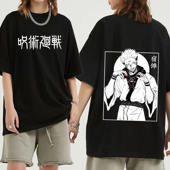 Camiseta Oversized Camisa Anime One Piece T-shirt Blusão