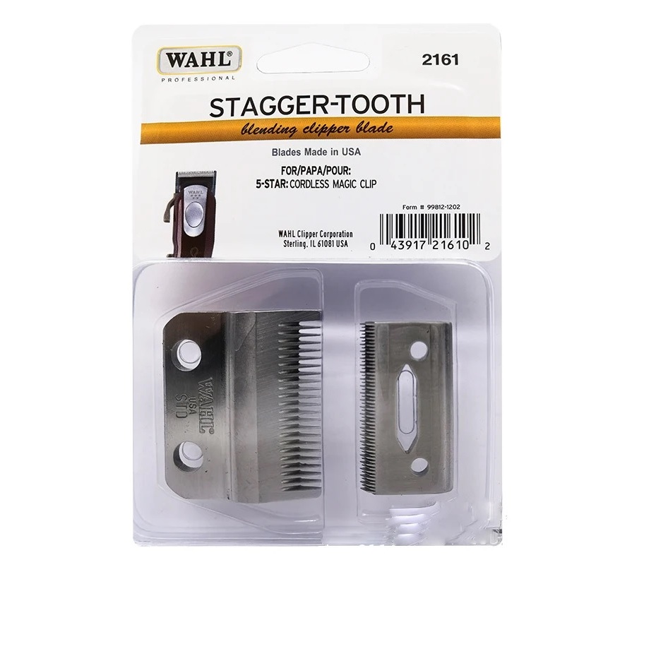 Lâmina De Aço Fade Compatível Wahl Magic Clip Serrilhada