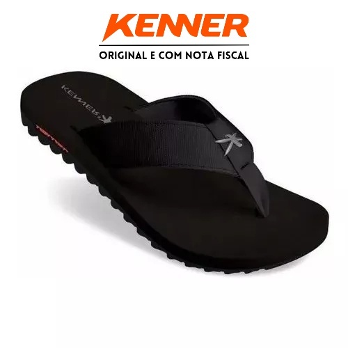 Chinelo Kenner Kivah Original Preto Unissex Vietnã Casual - Melhor envio !