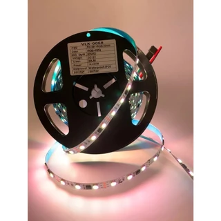 Fita Led 2811 Digital Endereçável 12v RGB Colorida 5 Metros 300 LEDs IP20 Com Controle